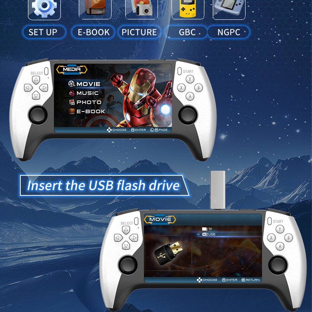 2026 New SF3500 5 Inch Handhel - Retro Gaming Tablet review and price
