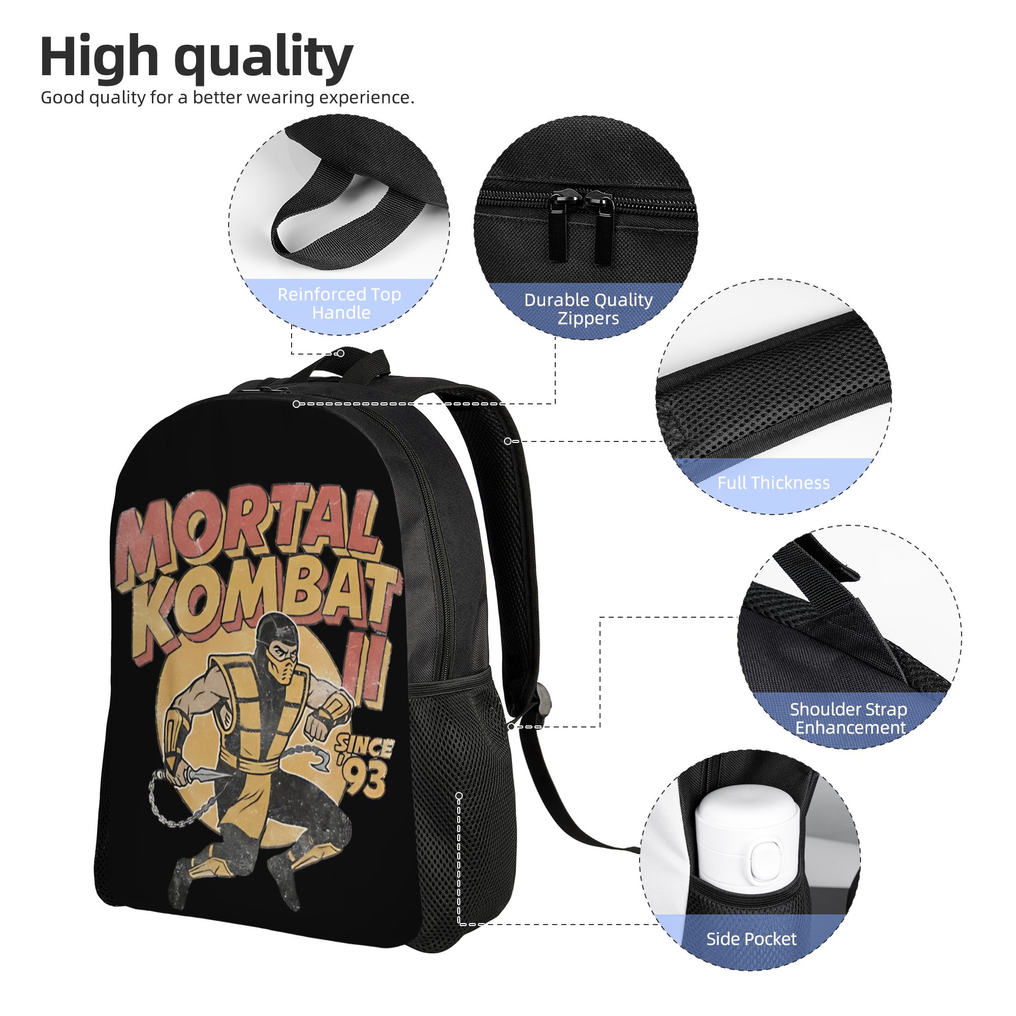 Mortal Kombat II Since '93 Ret - Retro Gaming Icons review and price