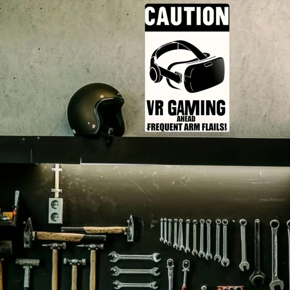 1PC Caution VR Gaming Metal Ti - Retro Gaming Vr review and price