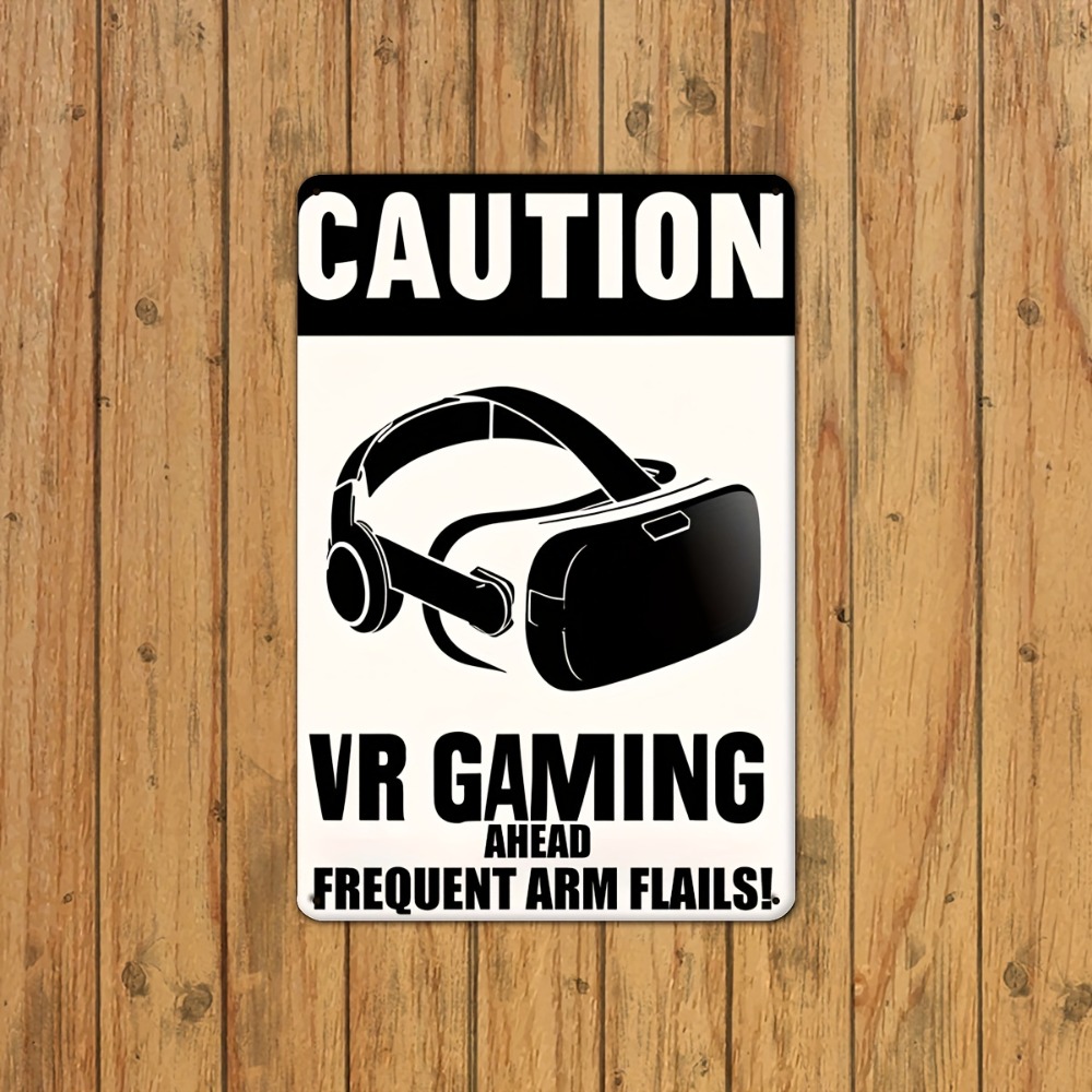 1PC Caution VR Gaming Metal Ti - Retro Gaming Vr review and price