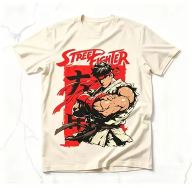 Men's T-shirt Street Fighter R - Retro Gaming Icons review and price