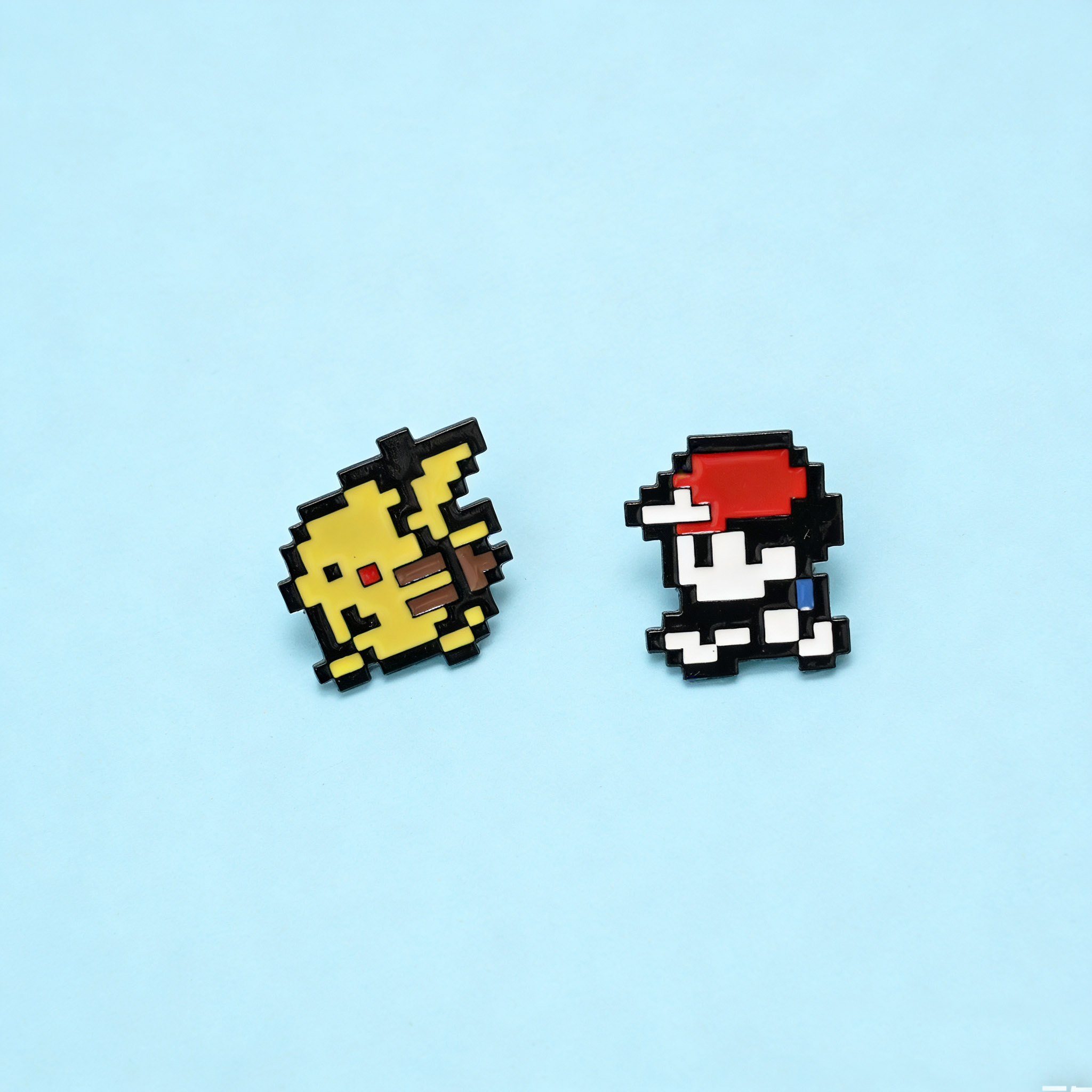 2pcs Retro Game 8-bit Pixel Po - Retro Gaming Pokemon review and price