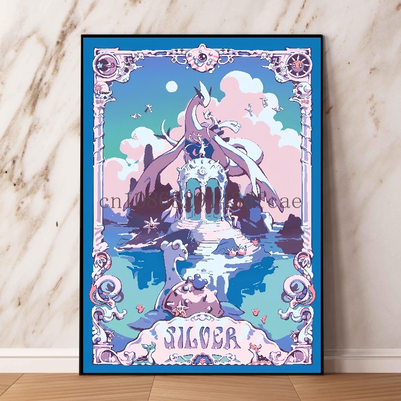 Pokemon Retro Cartoon Poster C - Retro Gaming Pokemon review and price