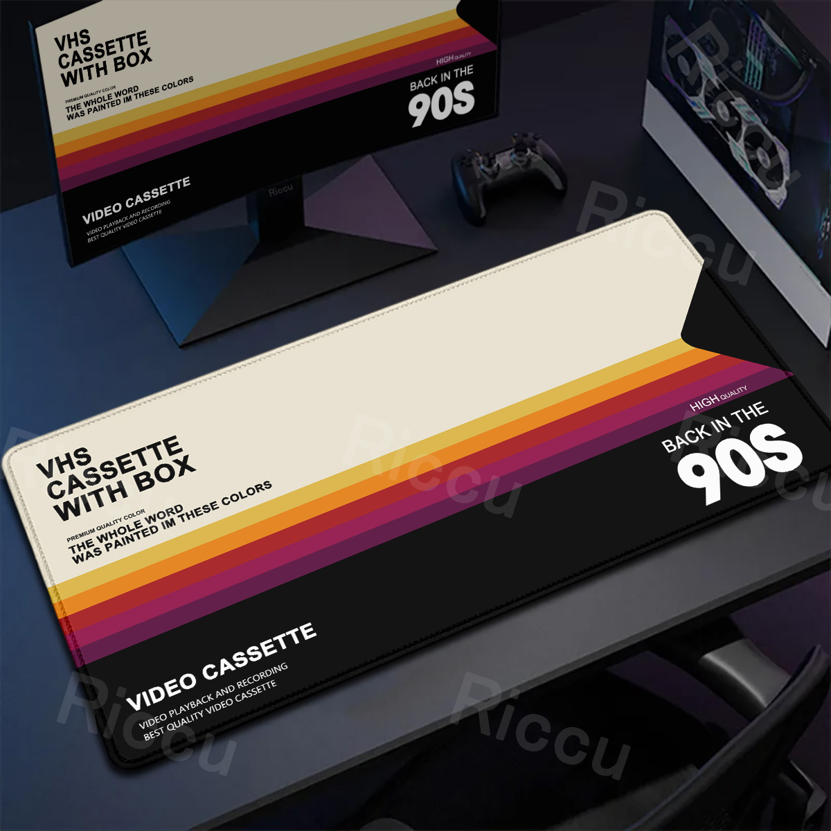 Retro VHS Style Mouse Pad Xxl  - Retro Gaming Keyboard review and price