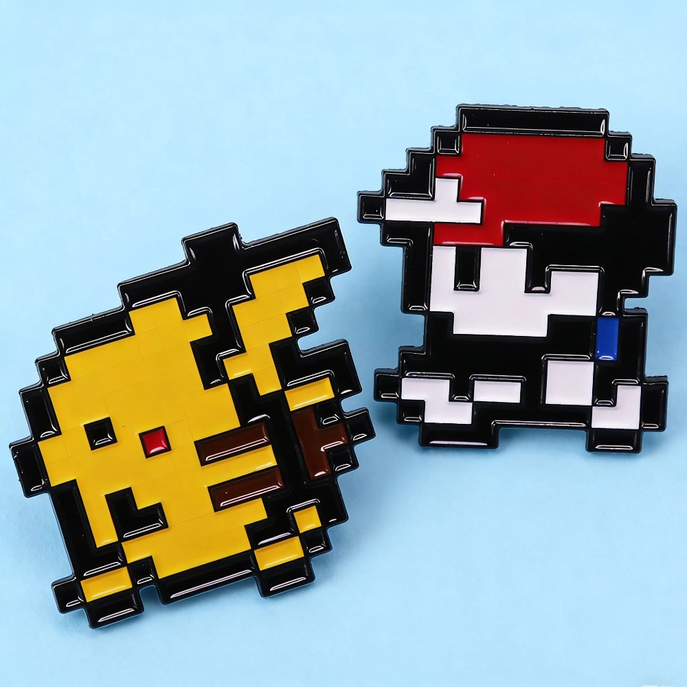Hot 2pcs Retro Game 8-bit Pixe - Retro Gaming Pokemon review and price