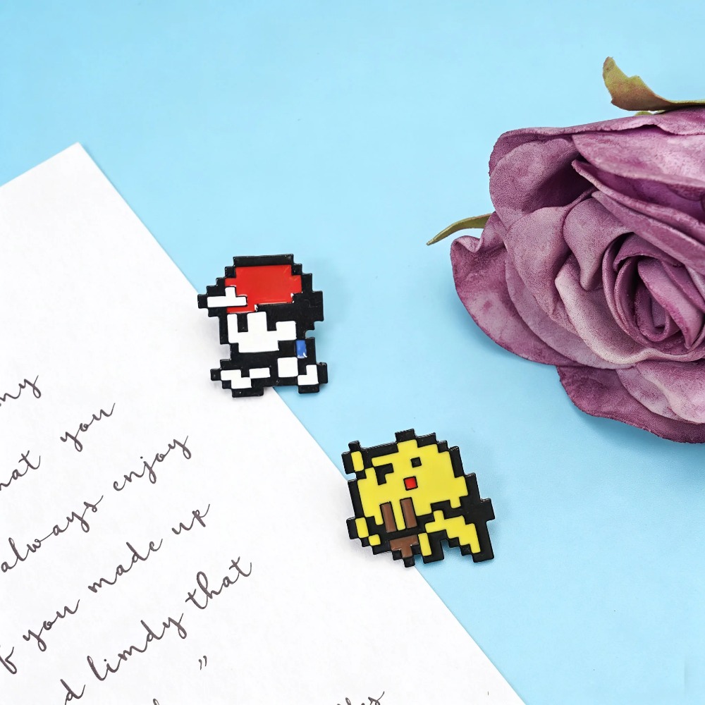 Hot 2pcs Retro Game 8-bit Pixe - Retro Gaming Pokemon review and price