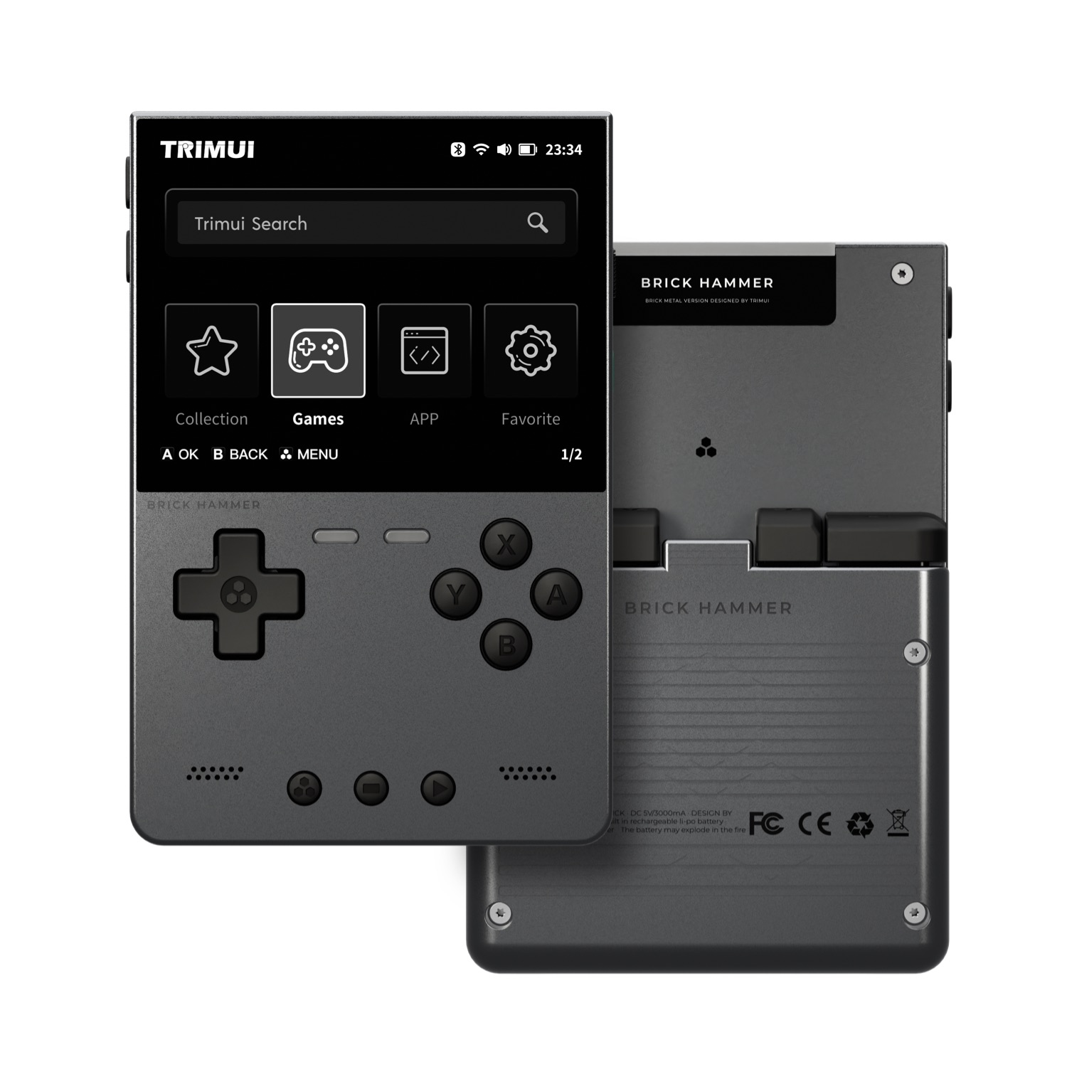 TRIMUI BRICK HAMMER Retro Hand - Retro Gaming Phone review and price