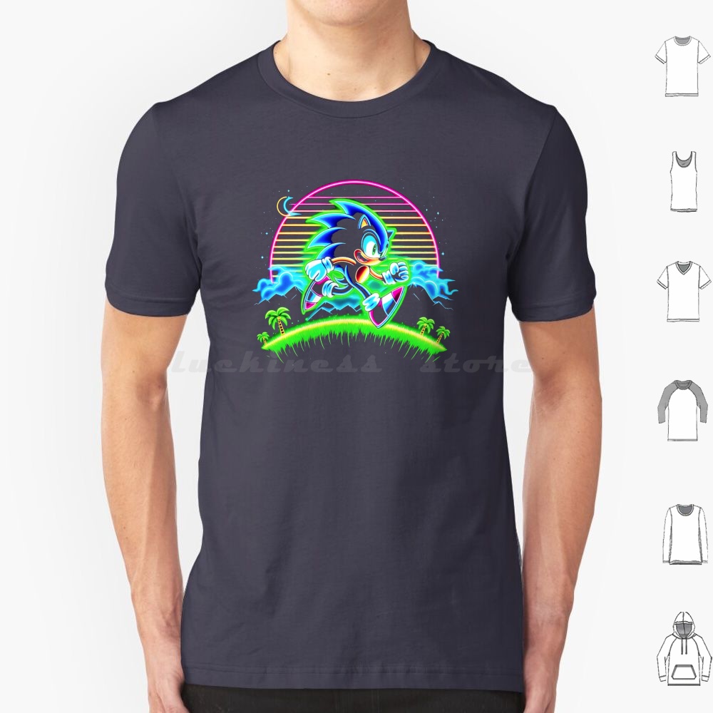 Neon T Shirt Men Women Kids 6x - Retro Gaming Icons review and price