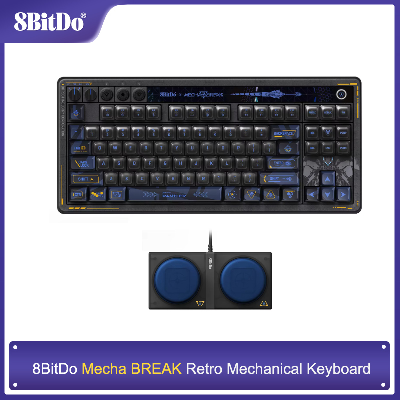 8BitDo Retro 87 Mechanical Key - Retro Gaming Keyboard review and price