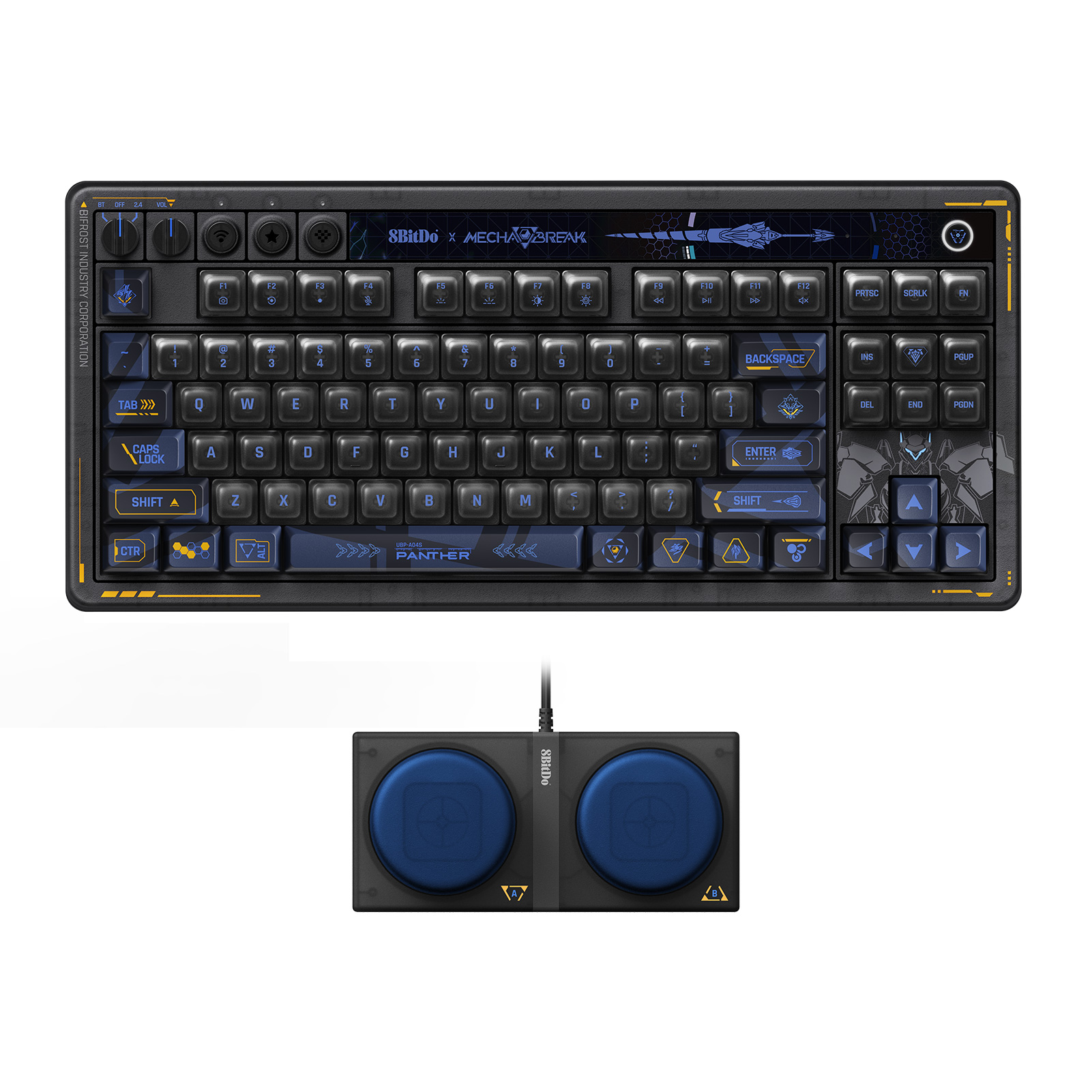8BitDo Retro 87 Mechanical Key - Retro Gaming Keyboard review and price