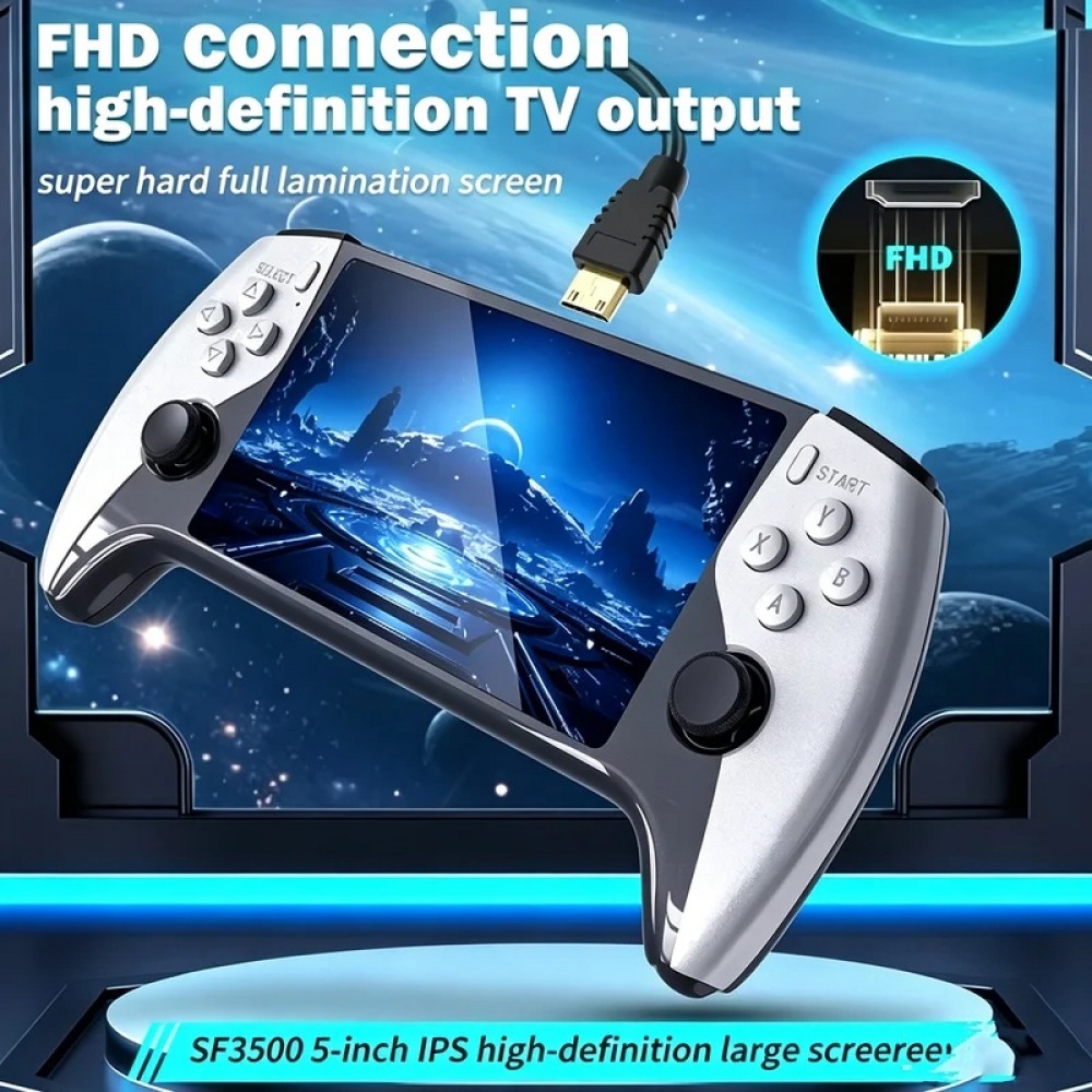SF3500 5 inch Handheld Game Co - Retro Gaming Tablet review and price